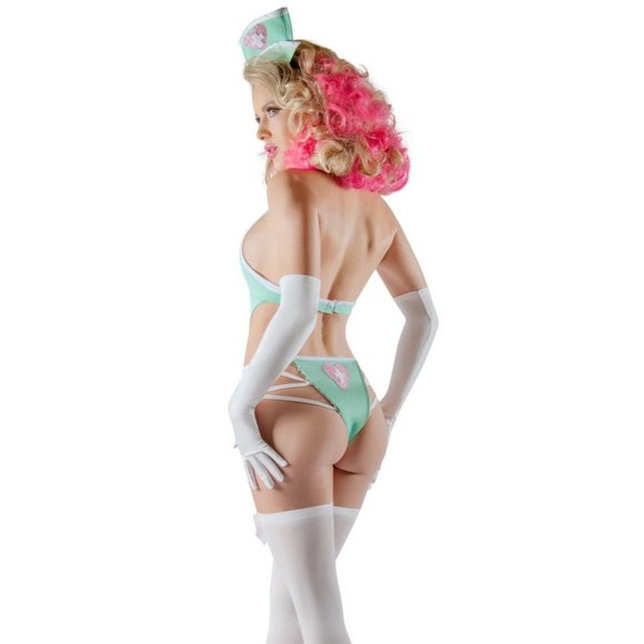 Raveware Sexy on call nurse set - Picture 2 of 3